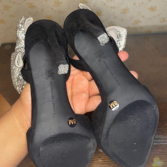 Aminah Abdul Jillil for INC Forever Your Girl Bow Slingback Pumps Macy's - Picture 10 of 12